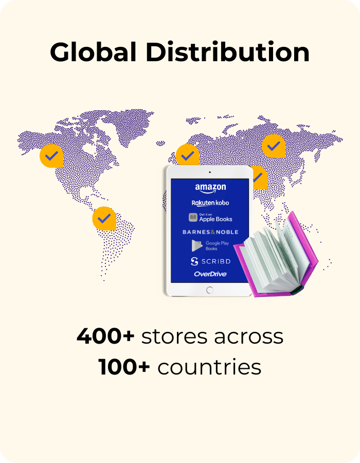 Global distribution - 400+ stores across 100+ countries