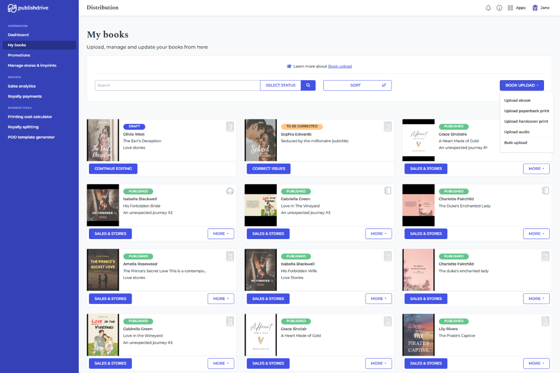 My Books - Now