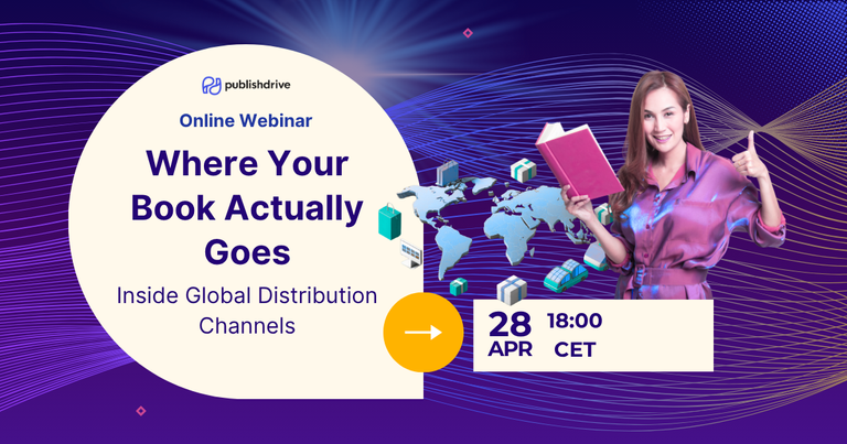 Upcoming webinar - where your book actually goes. Inside Global Distribution Channels