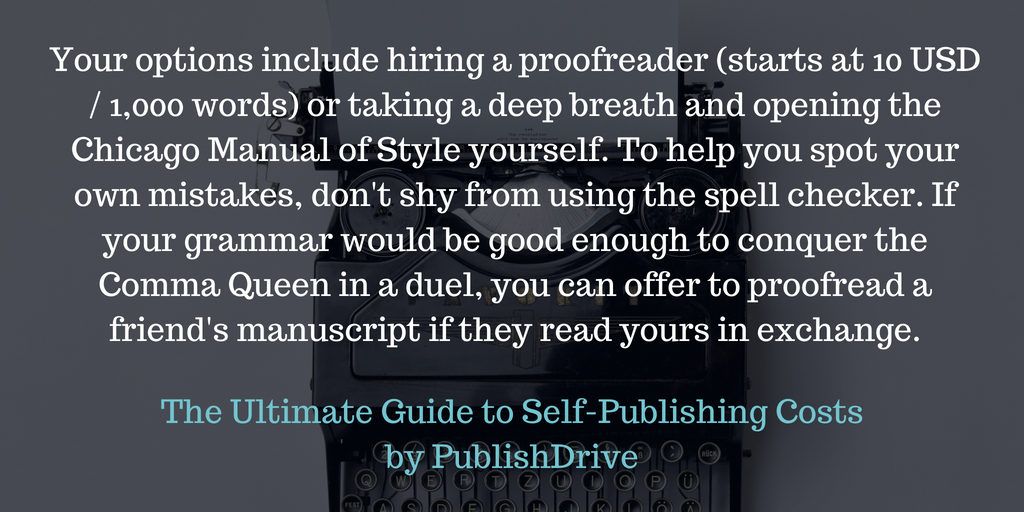 The Ultimate Guide to Self-Publishing Costs