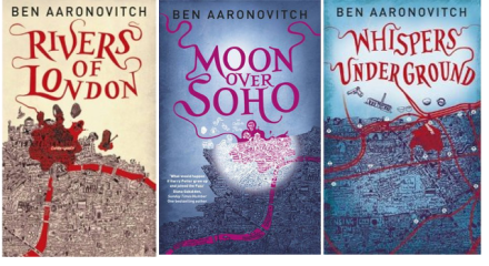 Ben Aaronovitch fantasy book series covers