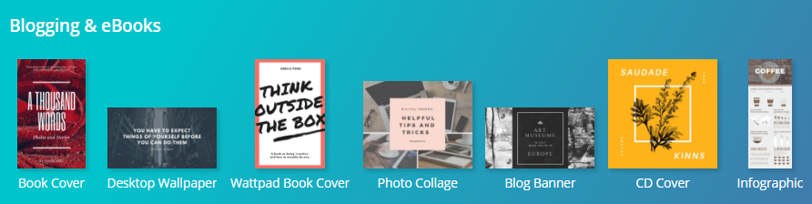 create ebook cover with canva