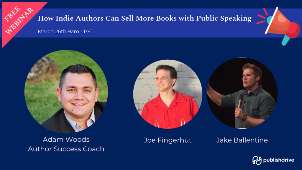 Public Speaking Webinar for Authors