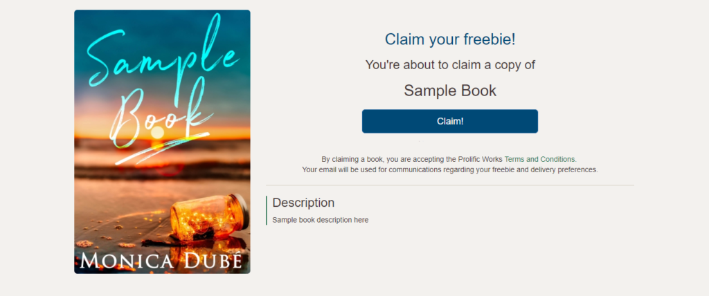 How to Set Up a Mailing List for Authors Freebie Landing Page